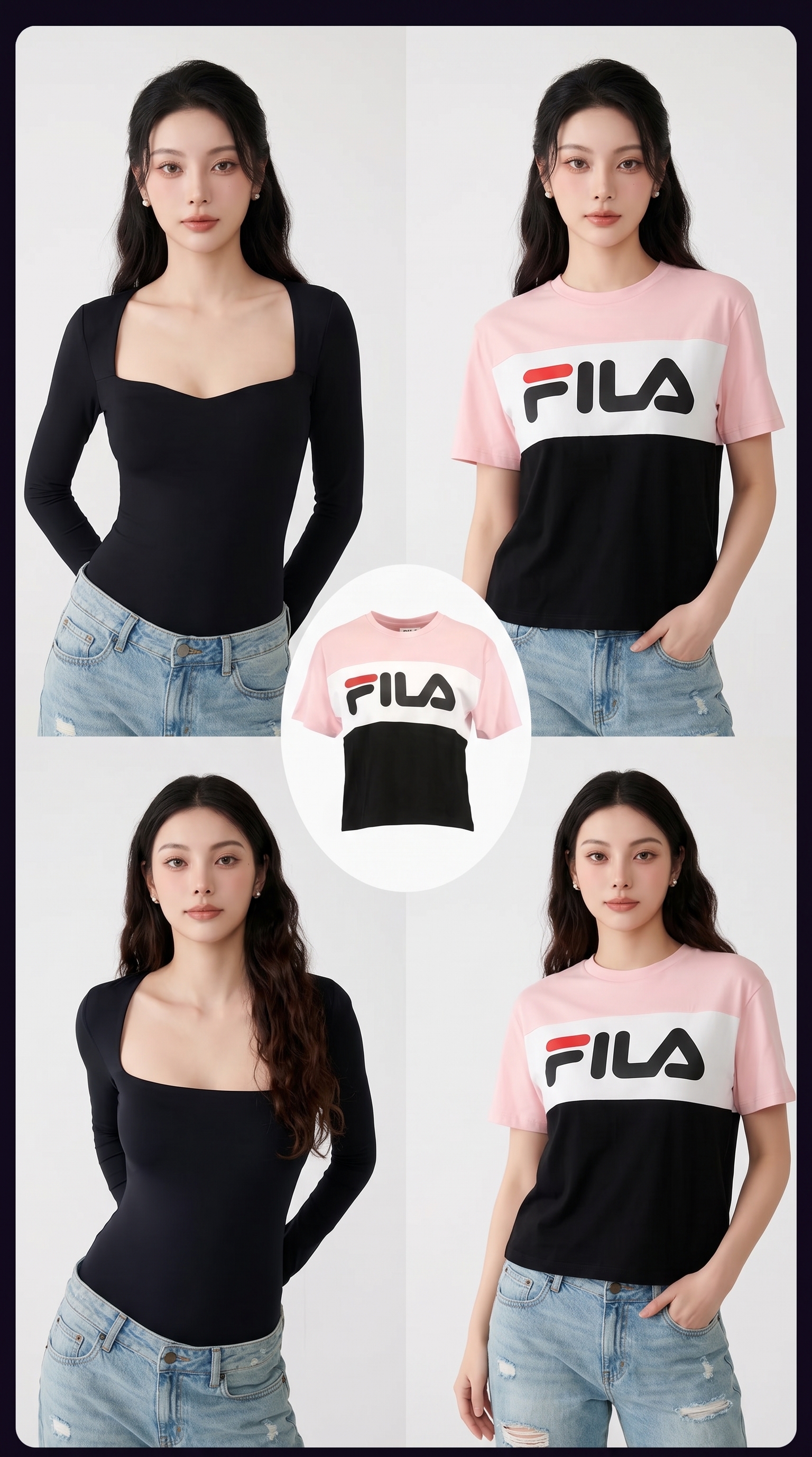 AI model wearing your product